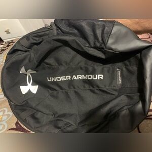 Under Armour UA Hustle Lite Backpack 18" Laptop Sleeve Water Repellent Black